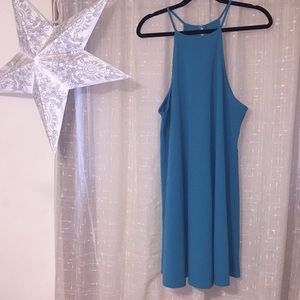 Sleeveless mini shift dress